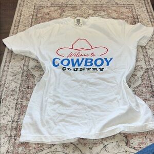Comfort Colors White Cowboy Country Tee